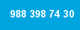 988 398 74 30 988 398 74 30